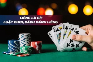 Bài liêng có cách chơi khá giống Poker