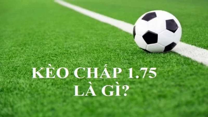 Kèo chấp 1.75 là gì? Làm thế nào để đánh kèo 1.75 trái?